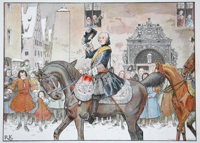 Collezione del re prussiano a Breslavia, 3 gennaio 1741 da Carl Röchling